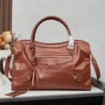 Balenciaga Handbag Large Brown