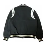 Yves Saint Lauren Jacket Cream Dark Grey White - Image 2