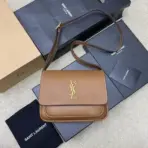 YSL Saint Laurent Niki Besace Brown