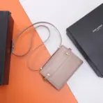 YSL Manhattan Baguette Bag Powder Pink - Image 2