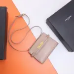 YSL Manhattan Baguette Bag Powder Pink