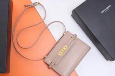 YSL Manhattan Baguette Bag Powder Pink