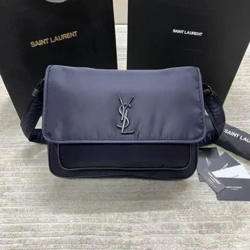 757146-32.5X23X10cm-YG-2色-0_1744874-510x510 YSL Saint Laurent Niki Bag Navy Blue - Image 1