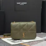 YSL Mini Jamie 4.3 Shoulder Bag Olive Green