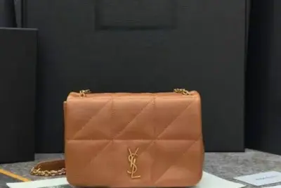 YSL Mini Jamie 4.3 Shoulder Bag Brown