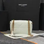 YSL Mini Jamie 4.3 Shoulder Bag White - Image 2