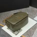 YSL Mini Jamie 4.3 Shoulder Bag Olive Green - Image 3