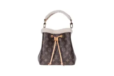 LV Shearling Neonoe BB Monogram Bag