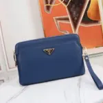 Prada Hand Wallet Blue