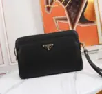Prada Hand Wallet Black
