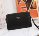 Prada Hand Wallet Black