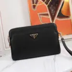 Prada Hand Wallet Black