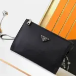 Prada Clutch Wallet 25cm Black