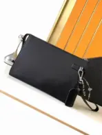 Prada Clutch Wallet 25cm Black - Image 3