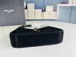 YSL Mini Velvet Shoulder Bag Black - Image 2