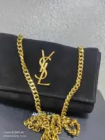 YSL Kate Medium Reversible Shoulder Black - Image 2