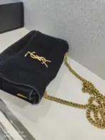 YSL Kate Medium Reversible Shoulder Black - Image 3