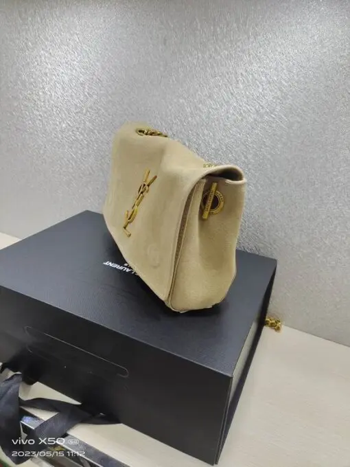 YSL Kate Medium Reversible Shoulder Bag Grey - Image 2