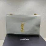 YSL Kate Medium Chain Bag Sky Blue