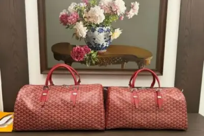 Goyard Boston Bag Red