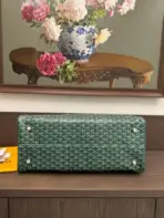 Goyard Boston Bag Green - Image 3