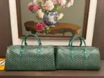 Goyard Boston Bag Green