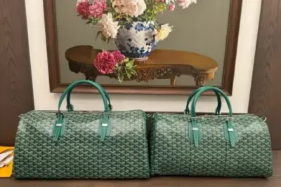 Goyard Boston Bag Green