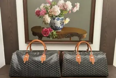 Goyard Boston Bag Black & Brown