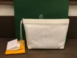 Goyard Conti Pouch White