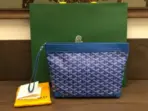 Goyard Conti Pouch Blue