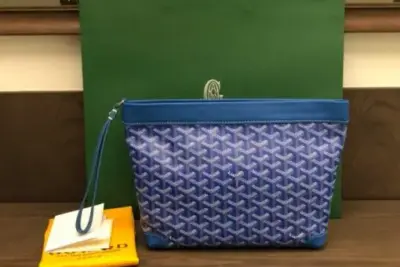 Goyard Conti Pouch Blue