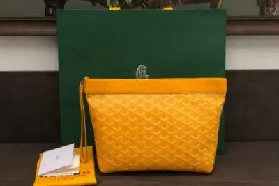 Goyard Conti Pouch Yellow