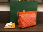 Goyard Conti Pouch Orange - Image 2