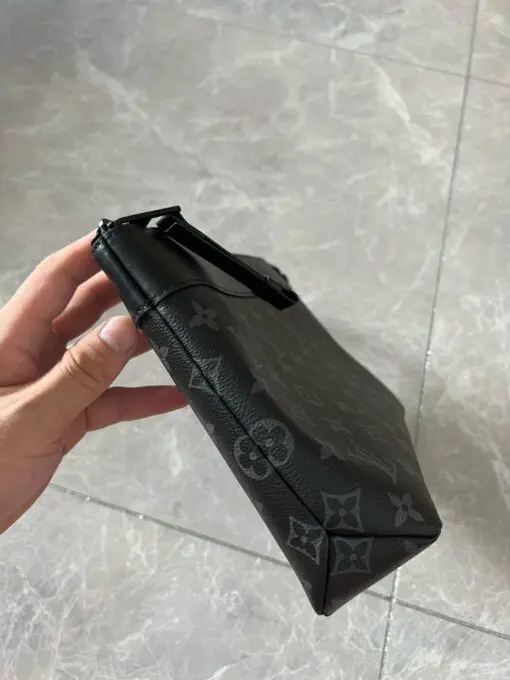 LV Pochette Voyage Souple Monogram Eclipse Soft Green - Image 2