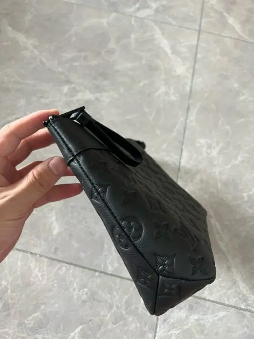 LV Pochette Voyage Souple Monogram Shadow Leather Black - Image 2