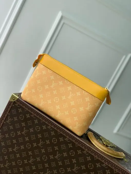 LV Pochette Voyage Souple Monogram Eclipse Yellow - Image 2