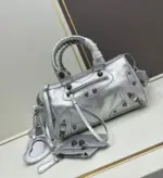 Balenciaga Mini Citi Bag Silver