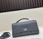 Balenciaga Single Shoulder Bag Dark Grey