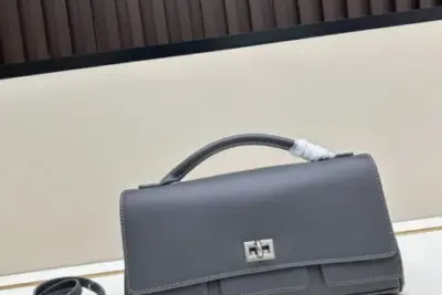 Balenciaga Single Shoulder Bag Dark Grey