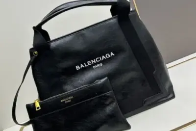 Balenciaga Cabas Bag Black