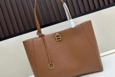 Balenciaga Hampton Carry Brown
