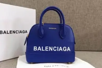 Balenciaga Ville Bag Blue
