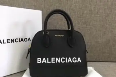 Balenciaga Ville Bag Black