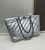 Balenciaga Crush Bag Silver