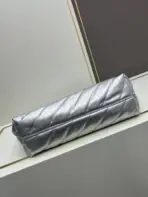 Balenciaga Crush Bag Silver - Image 3