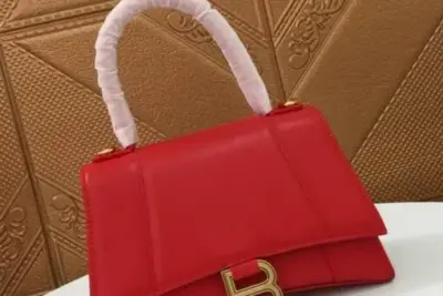 Balenciaga Hourglass Bag Red