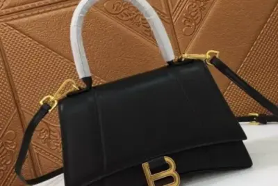 Balenciaga Hourglass Bag Black