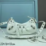 Balenciaga Cagole Bag White