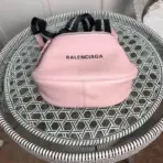 Balenciaga Calfskin Everyday Strap Crossbody Bag Pink - Image 3