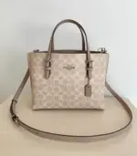 Coach Mollie Tote 25 Bag Lite Brown